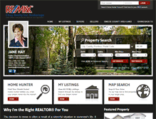 Tablet Screenshot of janehay.remaxchay.com